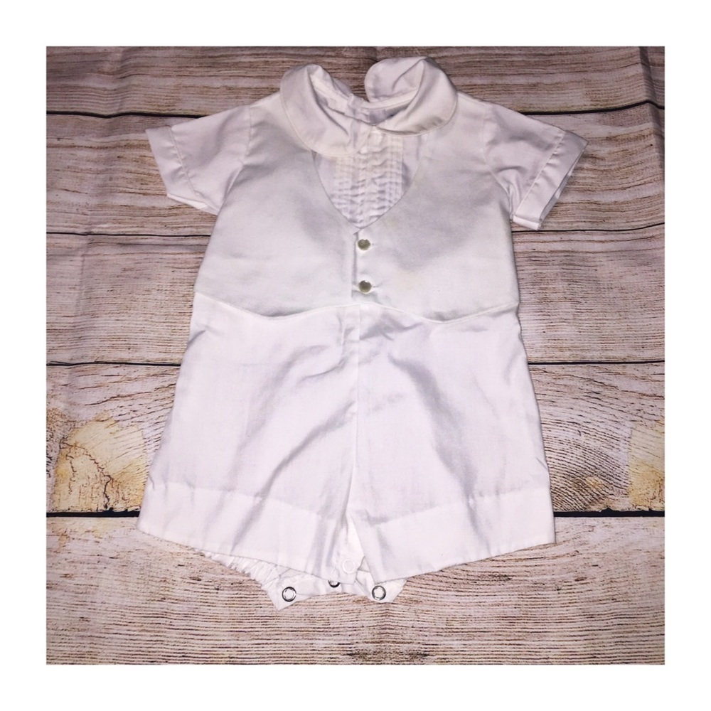 Christening outfit White Shorts Size 12 months